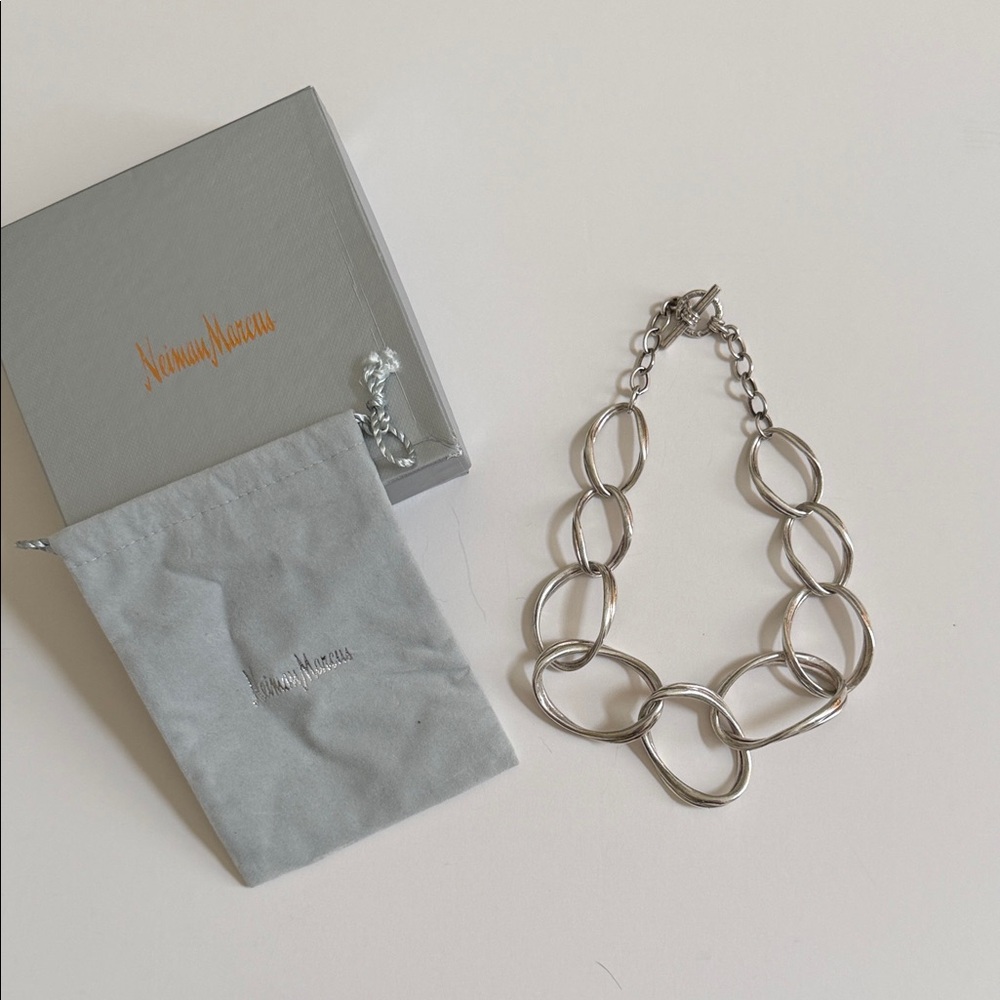 Slane & Slane Silver Oval Link Necklace